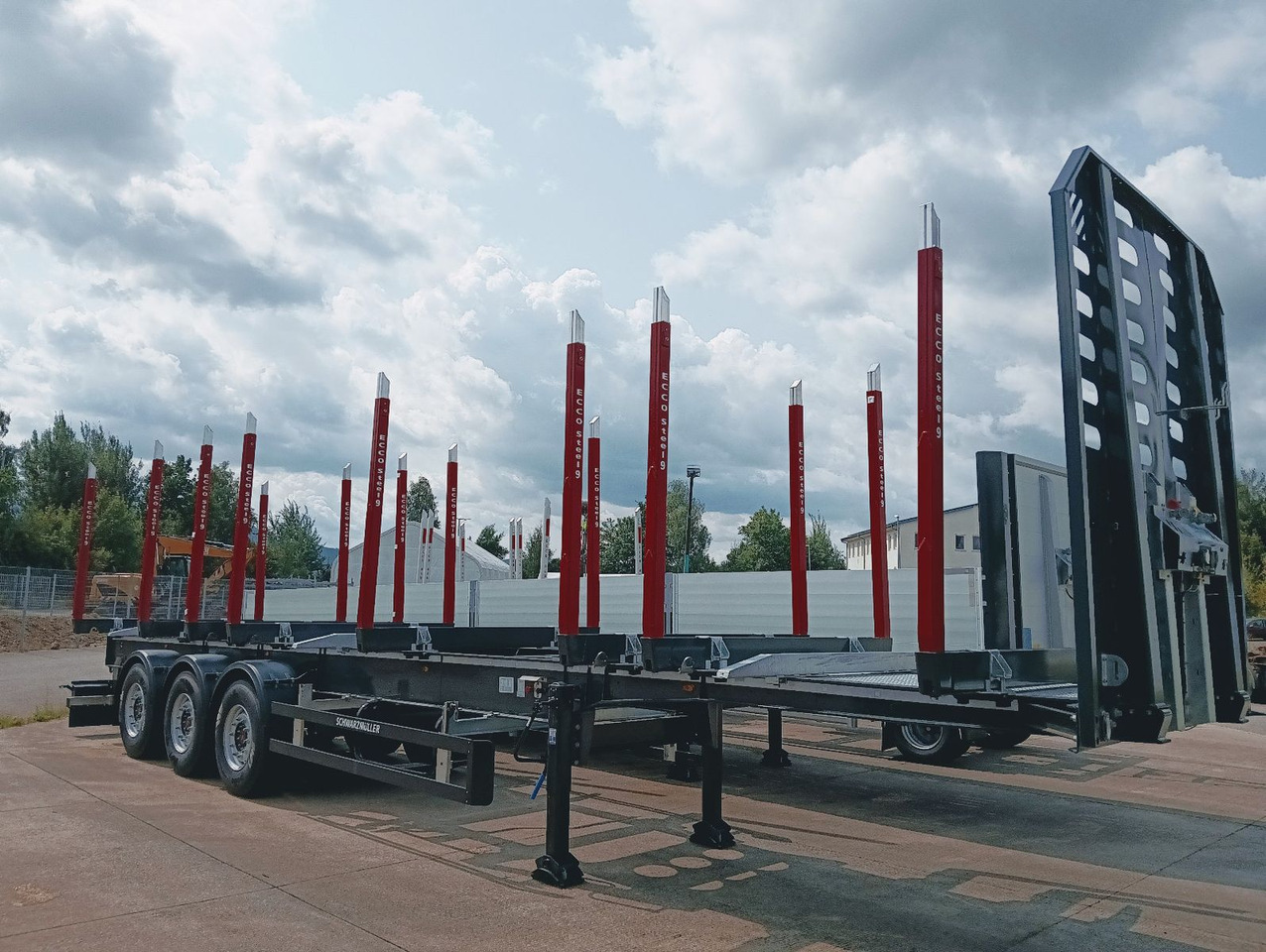 Schwarzmüller 3-A Rungensattel 8xRungSchemel 5800kg NEU sofort Schwarzmüller 3-A Rungensattel 8xRungSchemel 5800kg NEU sofort - Полуремарке за дърва: снимка 3 Schwarzmüller 3-A Rungensattel 8xRungSchemel 5800kg NEU sofort Schwarzmüller 3-A Rungensattel 8xRungSchemel 5800kg NEU sofort - Полуремарке за дърва: снимка 3