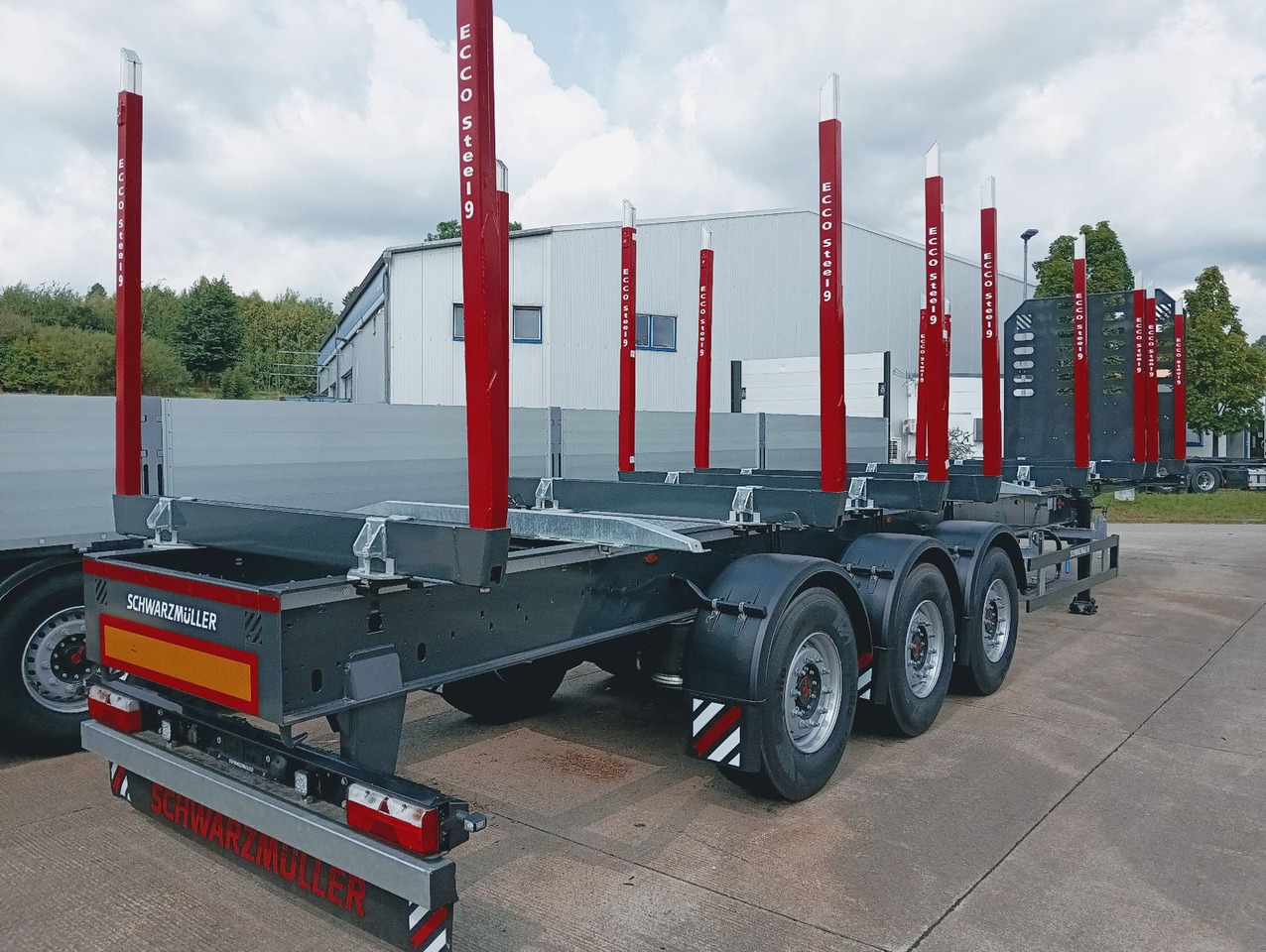 Schwarzmüller 3-A Rungensattel 8xRungSchemel 5800kg NEU sofort Schwarzmüller 3-A Rungensattel 8xRungSchemel 5800kg NEU sofort - Полуремарке за дърва: снимка 1 Schwarzmüller 3-A Rungensattel 8xRungSchemel 5800kg NEU sofort Schwarzmüller 3-A Rungensattel 8xRungSchemel 5800kg NEU sofort - Полуремарке за дърва: снимка 1