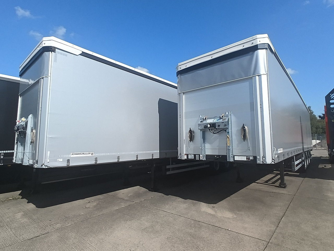 Schwarzmüller ASSE STERZANTE, TETTUCIO APRIBILE HUBDACH LENKAC - Брезентово полуремарке: снимка 1 Schwarzmüller ASSE STERZANTE, TETTUCIO APRIBILE HUBDACH LENKAC - Брезентово полуремарке: снимка 1