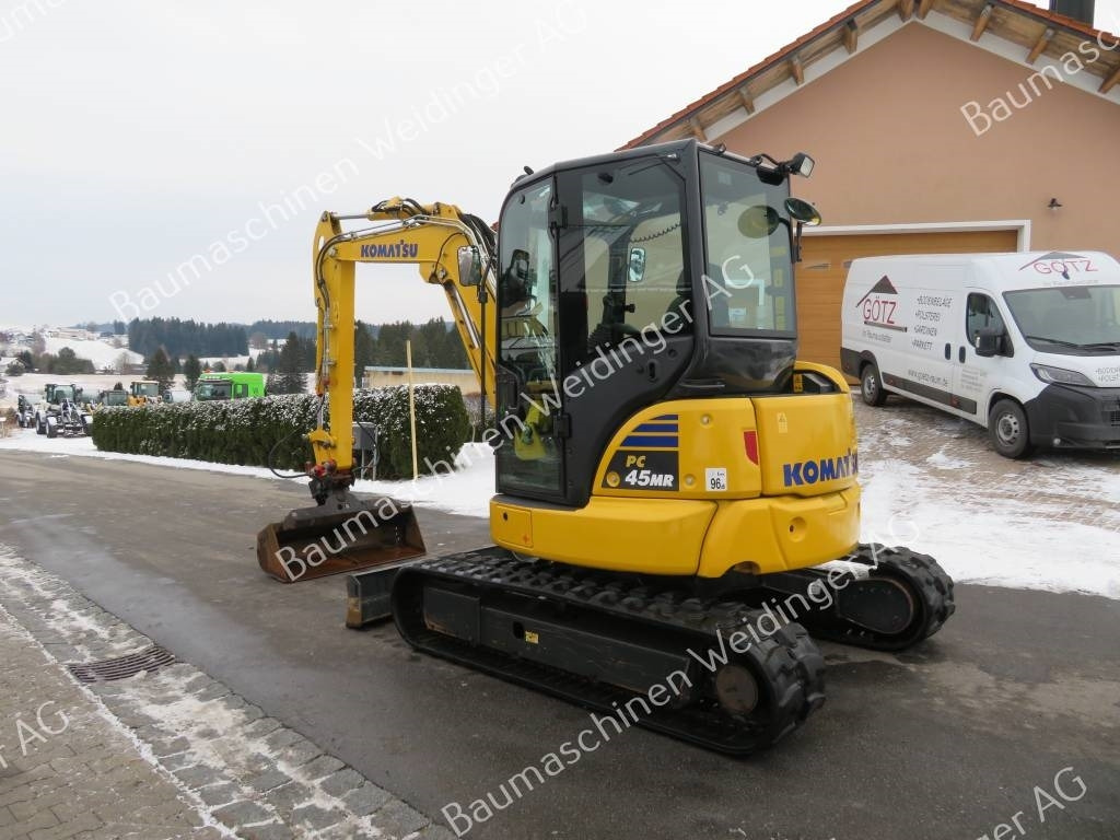Komatsu PC 45 MR-5 - Мини багер: снимка 4 Komatsu PC 45 MR-5 - Мини багер: снимка 4