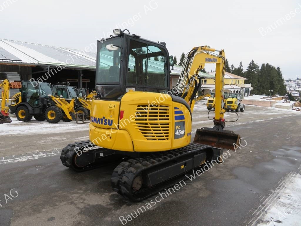Komatsu PC 45 MR-5 - Мини багер: снимка 2 Komatsu PC 45 MR-5 - Мини багер: снимка 2