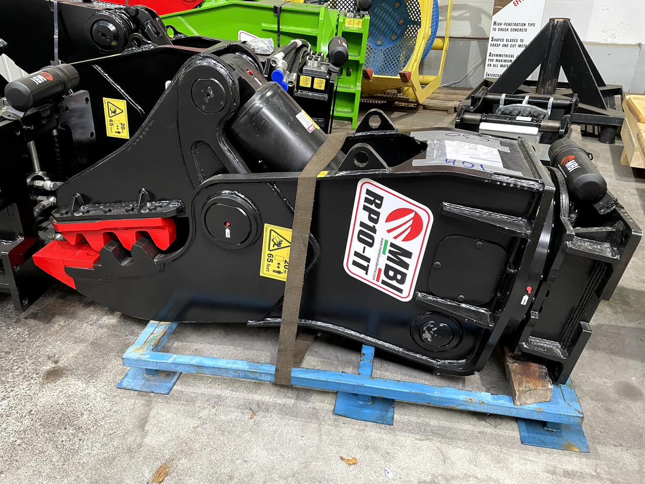 MBi 1100kg for 13- 17to. Bagger - Хидравлична ножица за Прикачен инвентар: снимка 4 MBi 1100kg for 13- 17to. Bagger - Хидравлична ножица за Прикачен инвентар: снимка 4