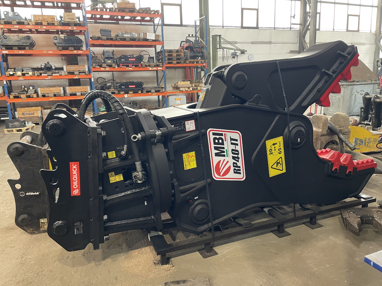 MBi RP40IT f. Bagger 35- 50to. - Хидравлична ножица за Багер: снимка 1 MBi RP40IT f. Bagger 35- 50to. - Хидравлична ножица за Багер: снимка 1