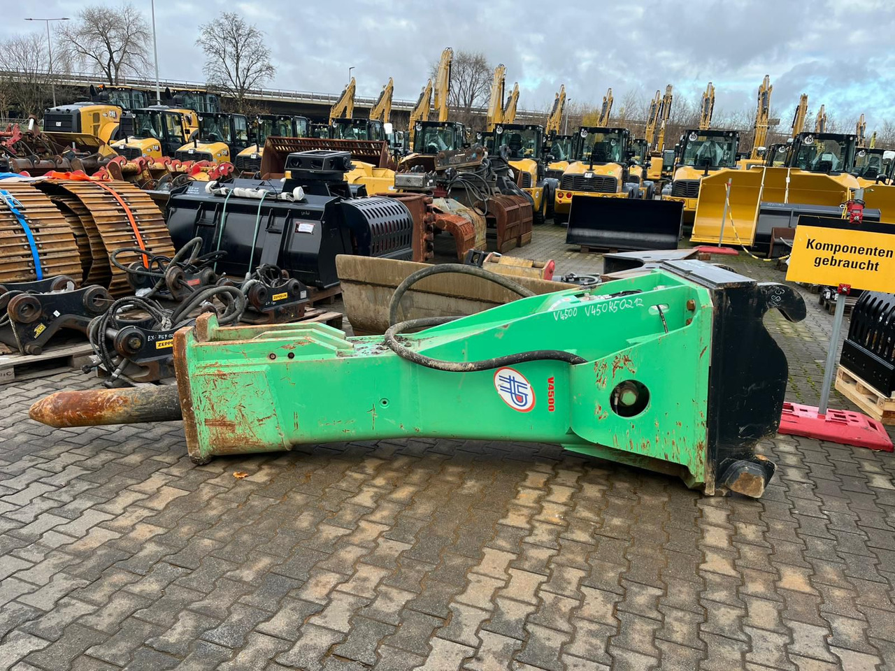 Хидравличен чук за Кофа за багер Montabert V4500: снимка 1