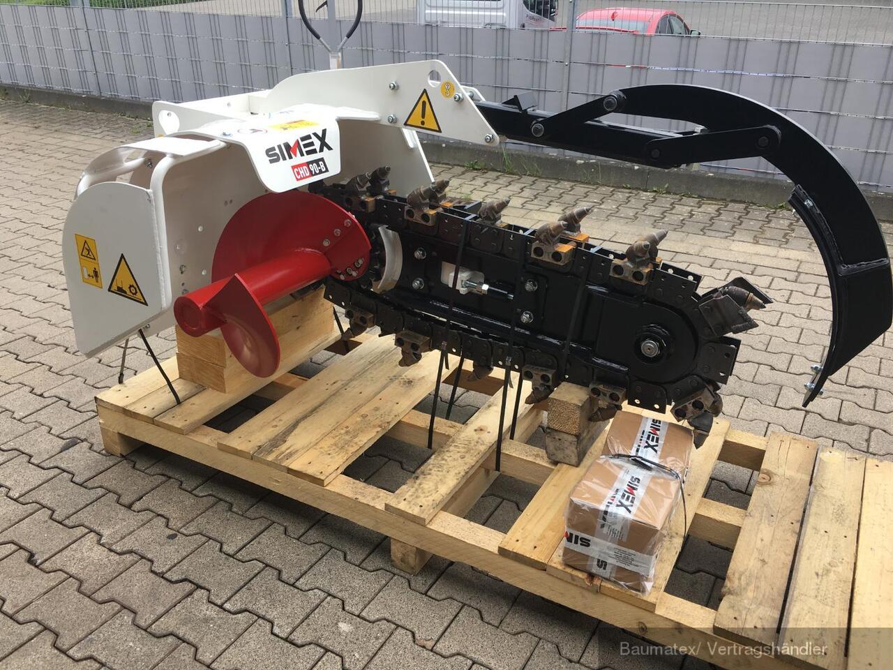 Simex CHDB Baggerfräse 90/120/150cm - Каналокопател: снимка 1 Simex CHDB Baggerfräse 90/120/150cm - Каналокопател: снимка 1