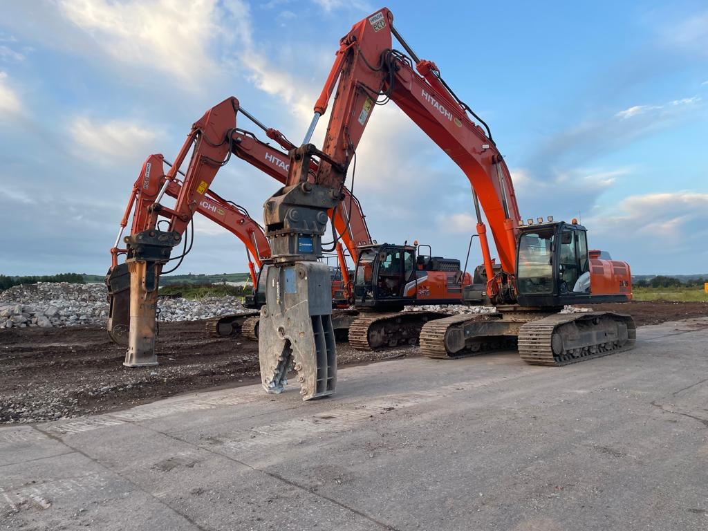 HAMMER RH35 Rotating Pulveriser to suit Hitachi ZX350 - Багер за разрушаване: снимка 1 HAMMER RH35 Rotating Pulveriser to suit Hitachi ZX350 - Багер за разрушаване: снимка 1