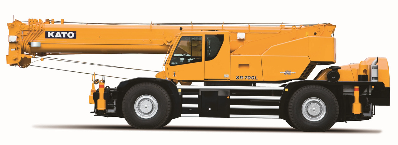 KATO SR-700L II - 70 Ton Crane with Hydraulic Fly Jib - Кран за пресечени терени: снимка 4 KATO SR-700L II - 70 Ton Crane with Hydraulic Fly Jib - Кран за пресечени терени: снимка 4