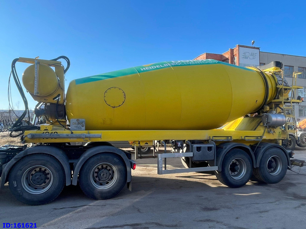 Полуремарке бетон миксер DE BUF BM 12-36-2   12m3: снимка 7