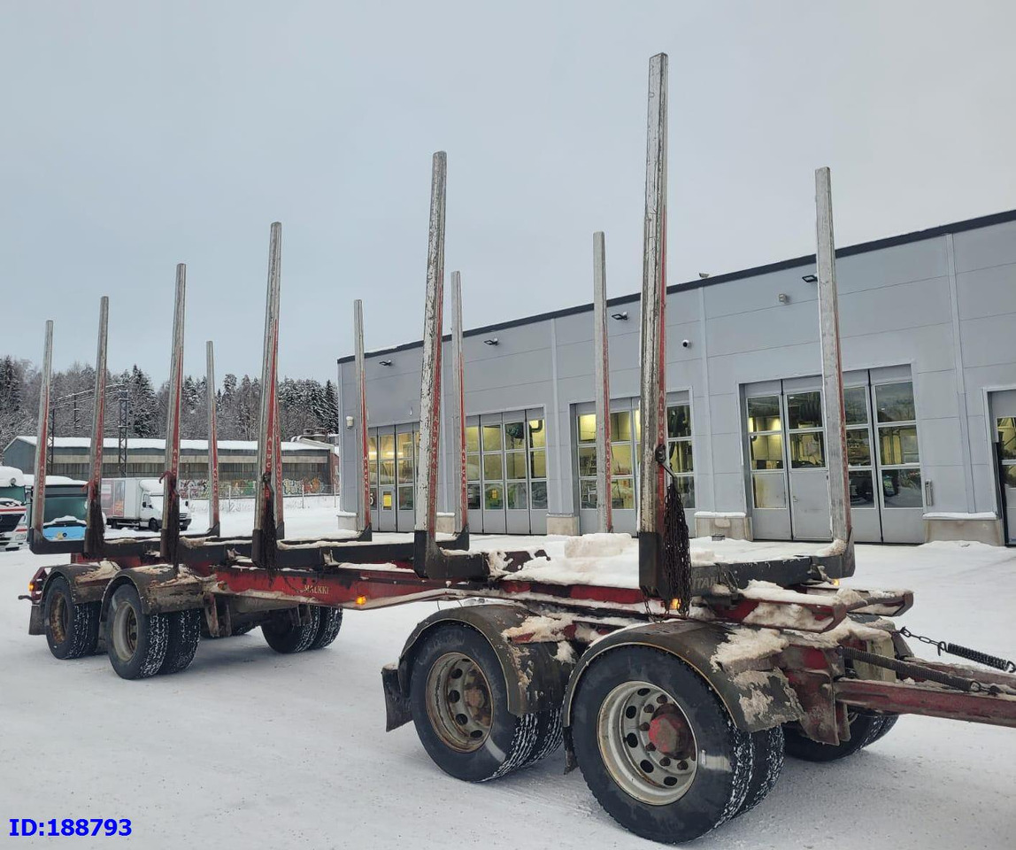 MALKKI RJ4-10200 - 4 Axles - Ремарке за дърва: снимка 1 MALKKI RJ4-10200 - 4 Axles - Ремарке за дърва: снимка 1