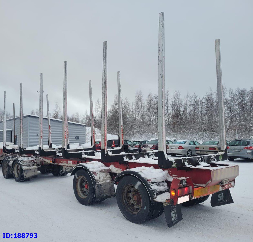 MALKKI RJ4-10200 - 4 Axles - Ремарке за дърва: снимка 4 MALKKI RJ4-10200 - 4 Axles - Ремарке за дърва: снимка 4