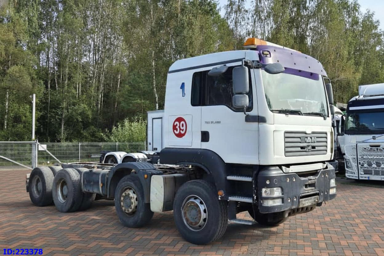 MAN TGA 35.480 8X4 - Full steel - Manual - Шаси кабина: снимка 2 MAN TGA 35.480 8X4 - Full steel - Manual - Шаси кабина: снимка 2