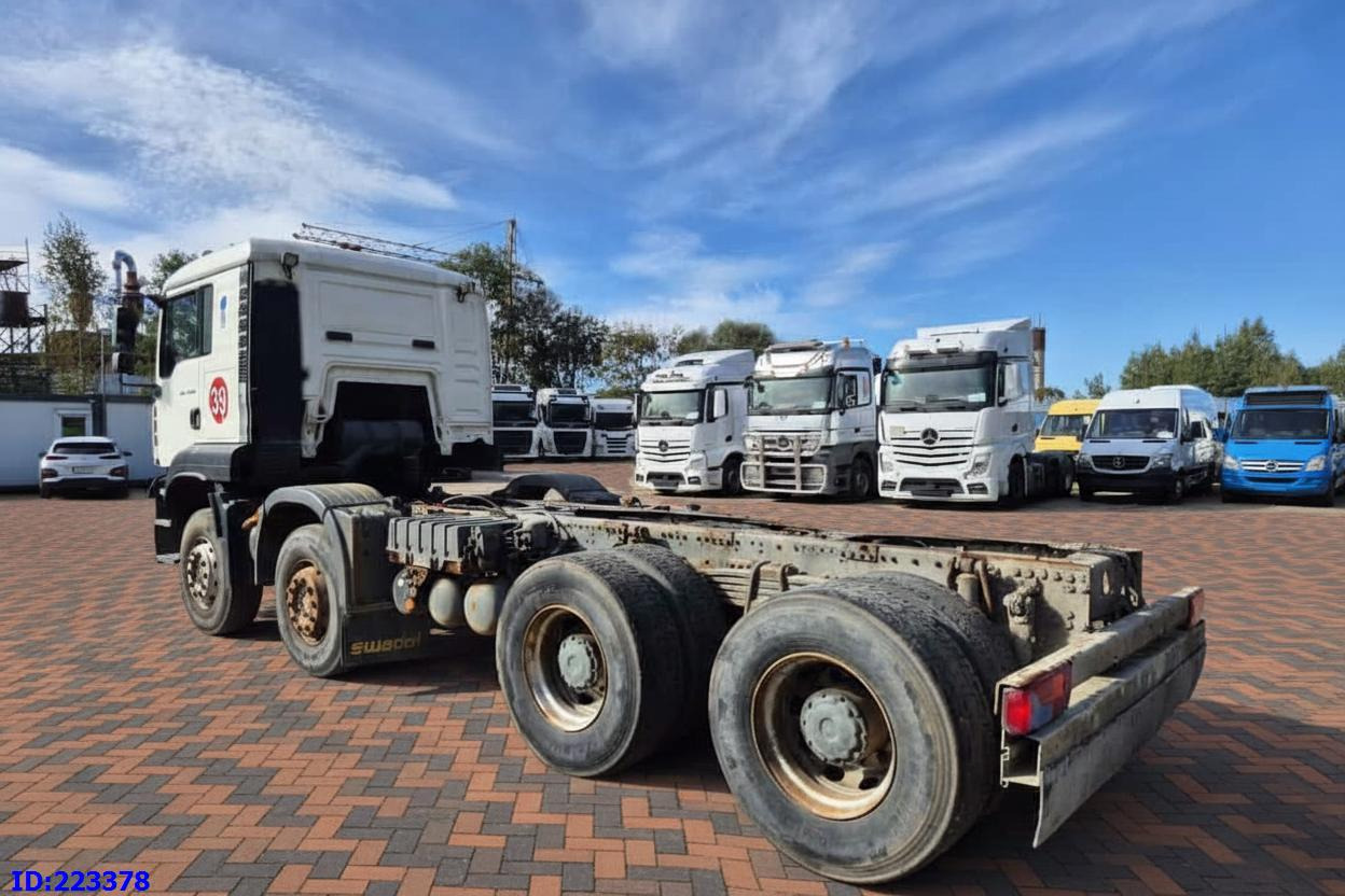 MAN TGA 35.480 8X4 - Full steel - Manual - Шаси кабина: снимка 5 MAN TGA 35.480 8X4 - Full steel - Manual - Шаси кабина: снимка 5