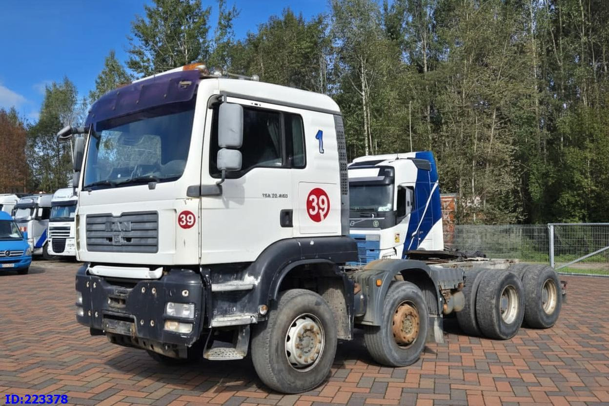 MAN TGA 35.480 8X4 - Full steel - Manual - Шаси кабина: снимка 1 MAN TGA 35.480 8X4 - Full steel - Manual - Шаси кабина: снимка 1