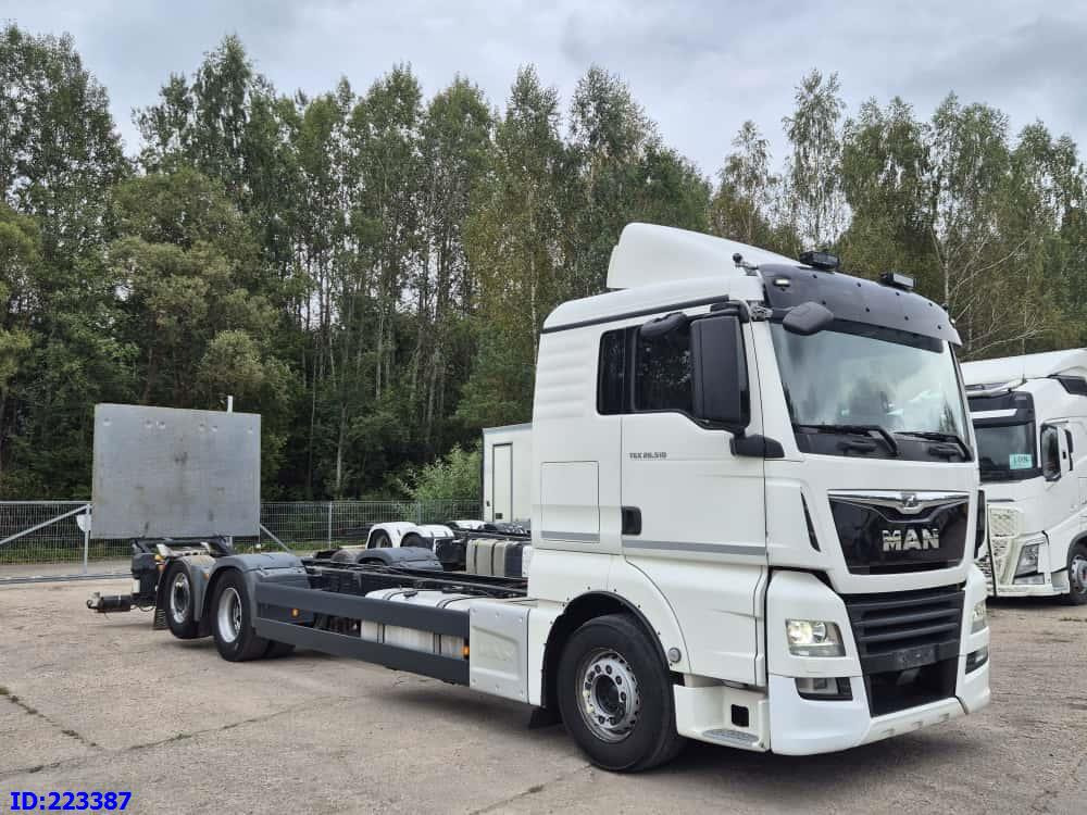 MAN TGX 26.510 WB 5900 6X2 Steering axle - Шаси кабина: снимка 4 MAN TGX 26.510 WB 5900 6X2 Steering axle - Шаси кабина: снимка 4