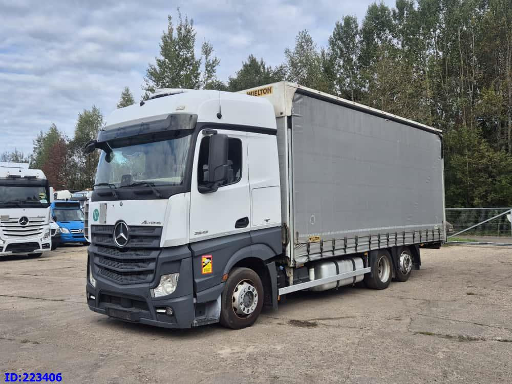MERCEDES-BENZ Actros 2542 6x2 Euro6 - Камион с брезент: снимка 1 MERCEDES-BENZ Actros 2542 6x2 Euro6 - Камион с брезент: снимка 1