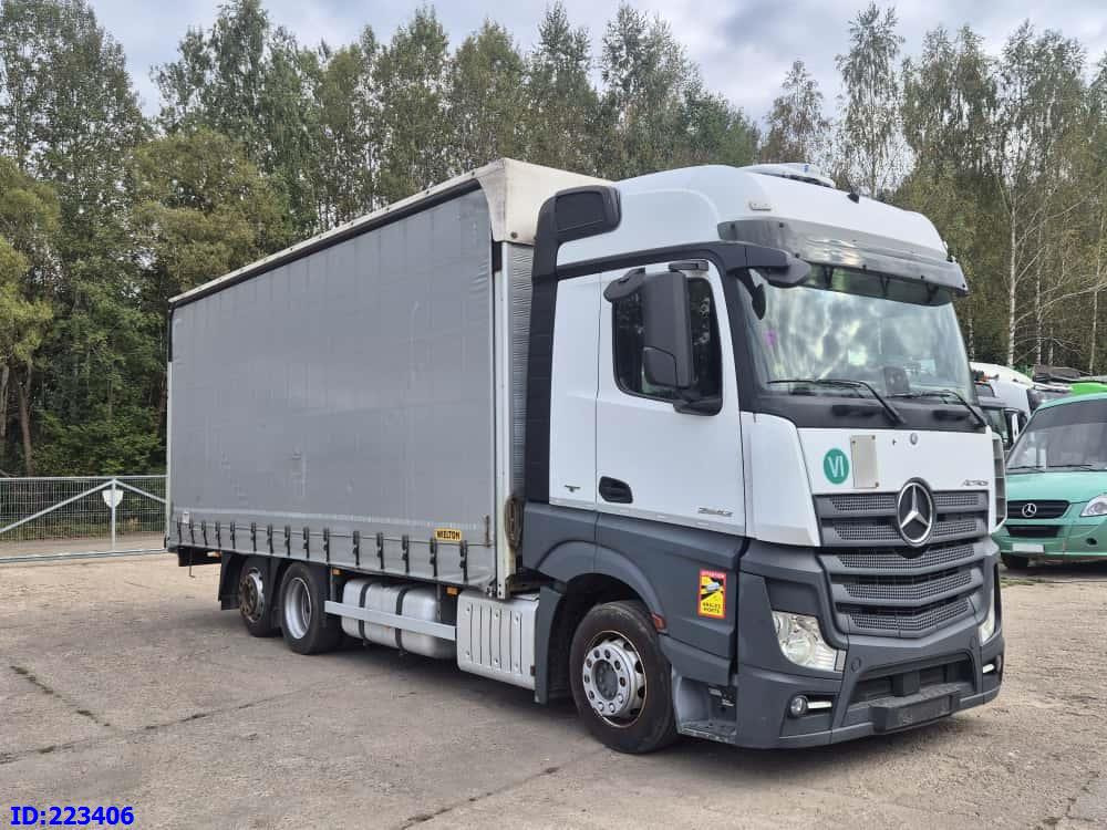 MERCEDES-BENZ Actros 2542 6x2 Euro6 - Камион с брезент: снимка 4 MERCEDES-BENZ Actros 2542 6x2 Euro6 - Камион с брезент: снимка 4