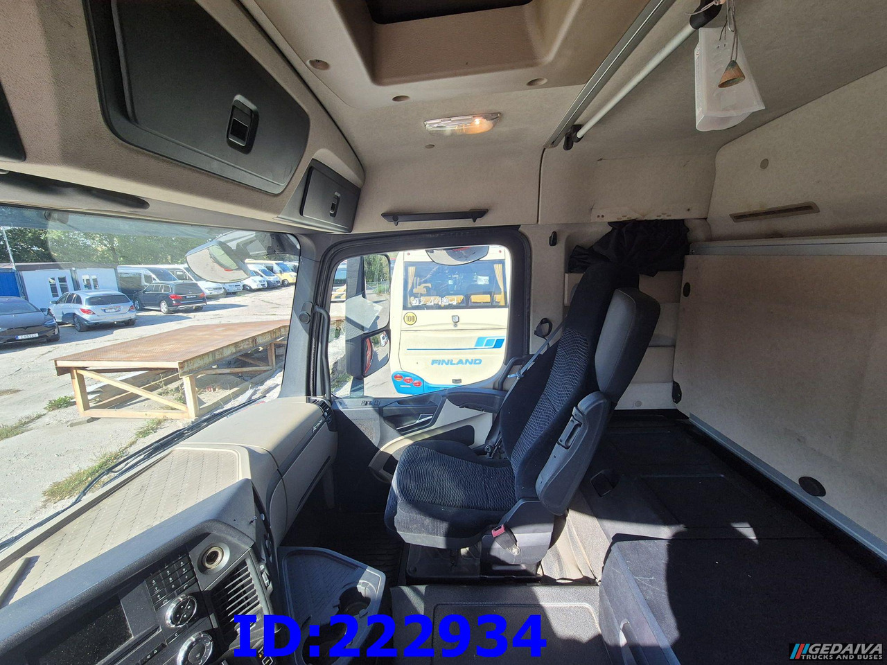 Шаси кабина MERCEDES-BENZ Actros 2545  6x2 Euro5: снимка 17