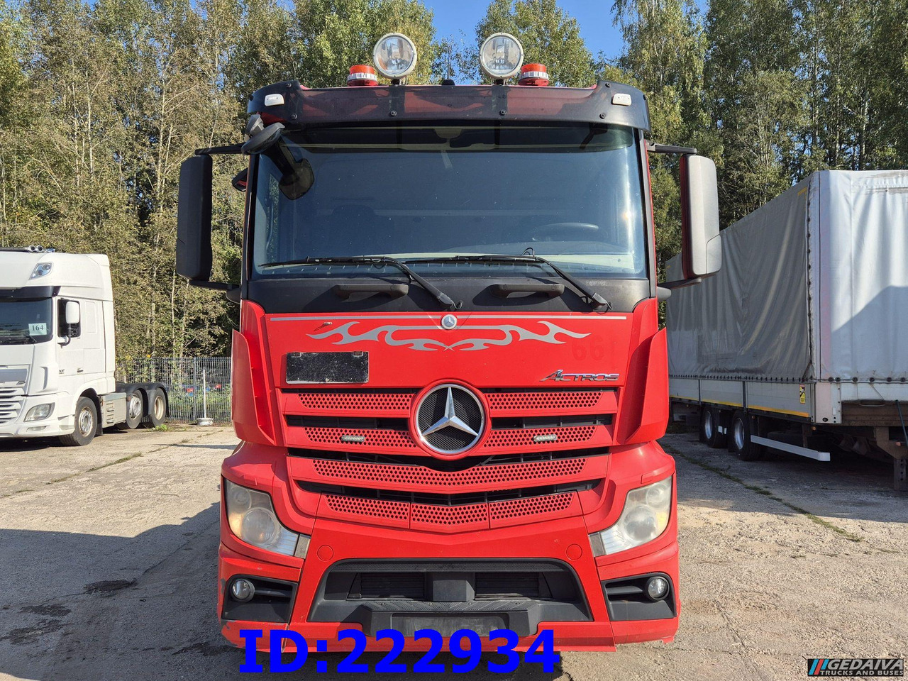 MERCEDES-BENZ Actros 2545 6x2 Euro5 - Шаси кабина: снимка 2 MERCEDES-BENZ Actros 2545 6x2 Euro5 - Шаси кабина: снимка 2
