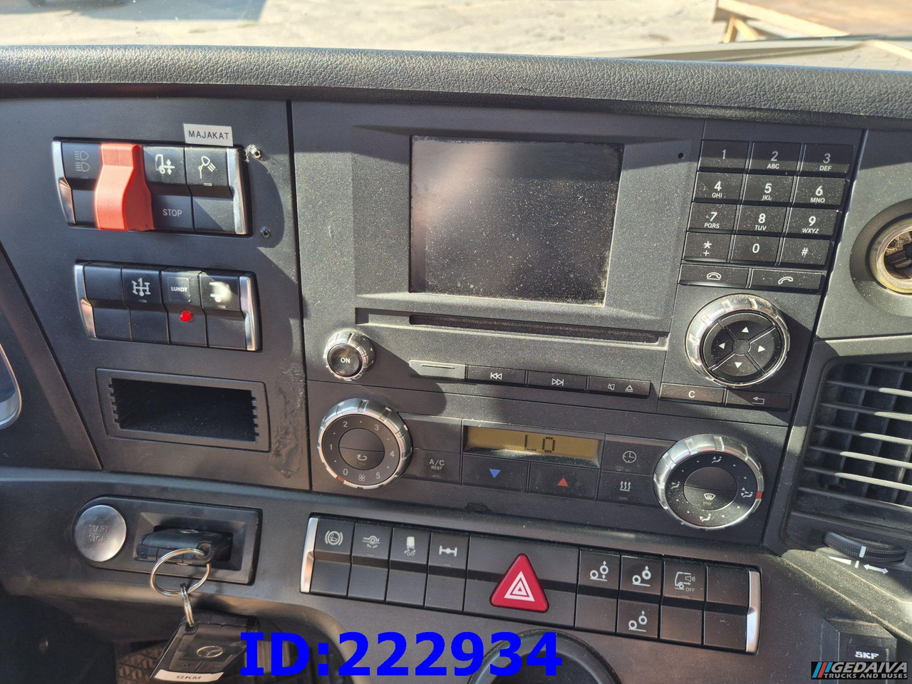Шаси кабина MERCEDES-BENZ Actros 2545  6x2 Euro5: снимка 15