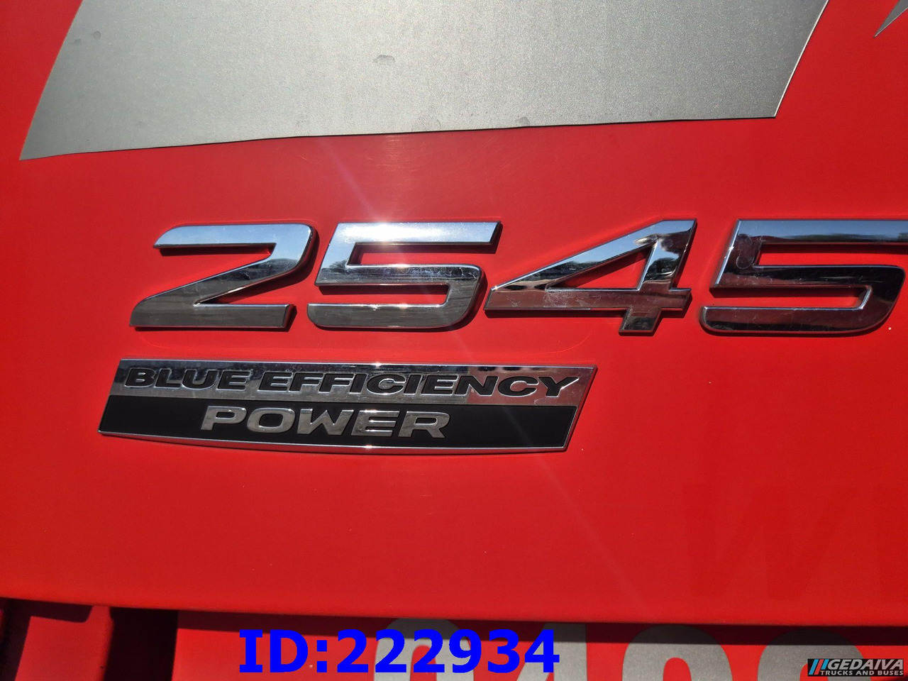 Шаси кабина MERCEDES-BENZ Actros 2545  6x2 Euro5: снимка 9