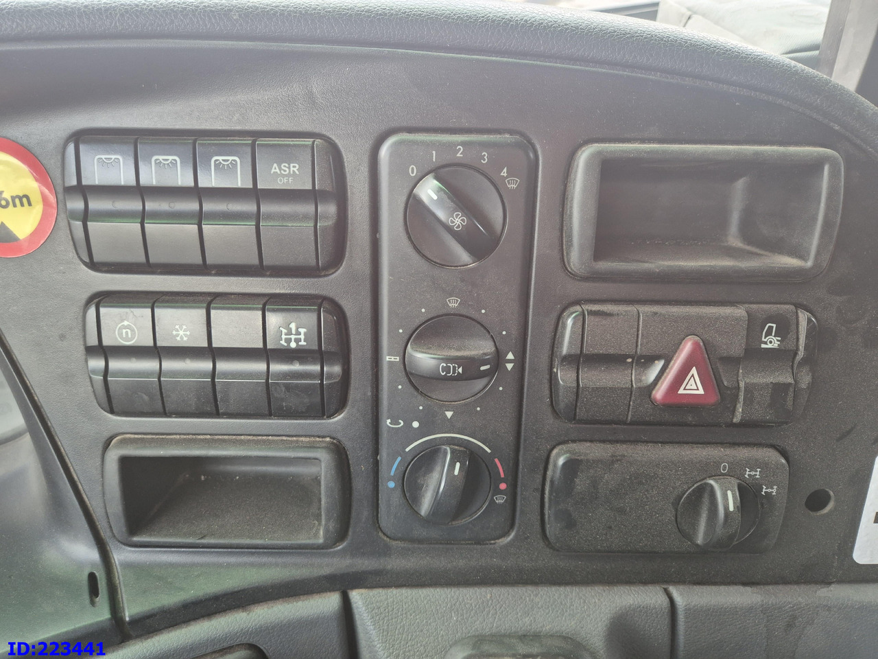 Шаси кабина MERCEDES-BENZ Actros 2636 6X4 (3pedals): снимка 13