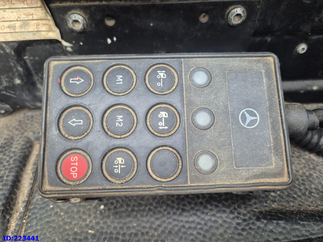 Шаси кабина MERCEDES-BENZ Actros 2636 6X4 (3pedals): снимка 10