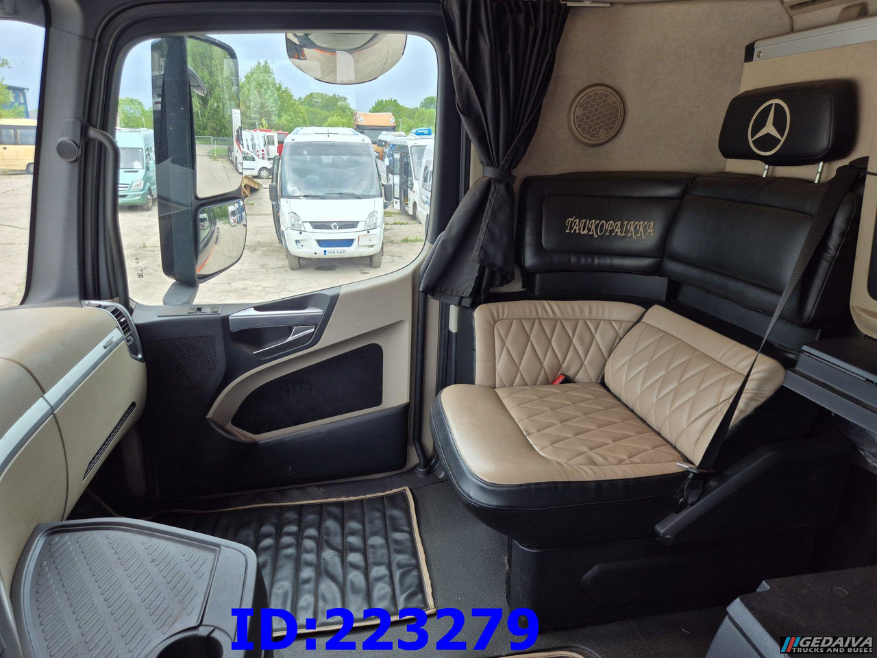 Шаси кабина MERCEDES-BENZ Actros 3563  8×4 ( Steering axle): снимка 21