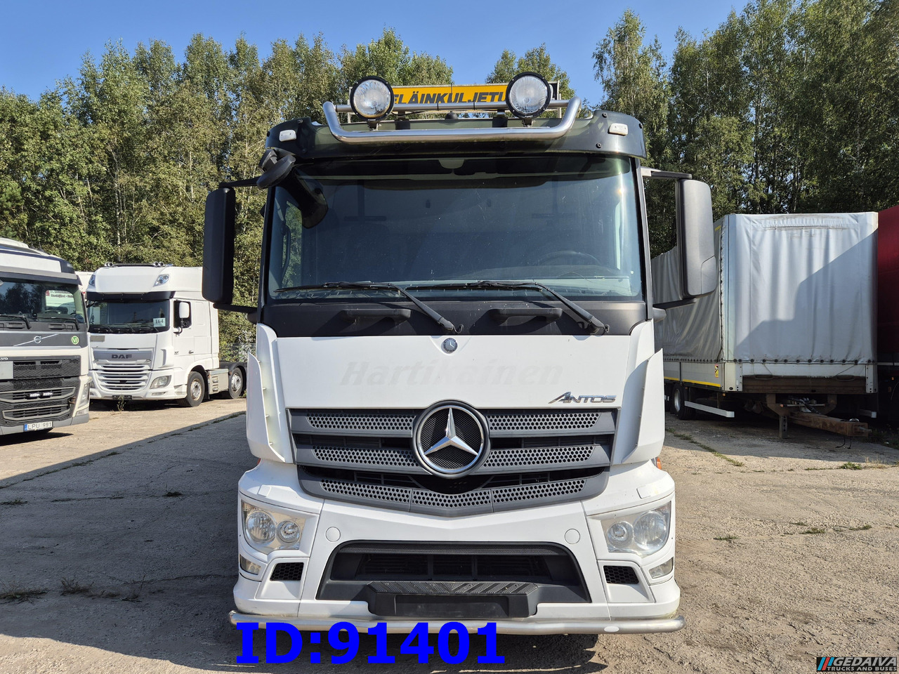 MERCEDES-BENZ Antos 2532 - 6x2 - Euro 6 - Animal transport - За превоз на животни камион: снимка 2 MERCEDES-BENZ Antos 2532 - 6x2 - Euro 6 - Animal transport - За превоз на животни камион: снимка 2