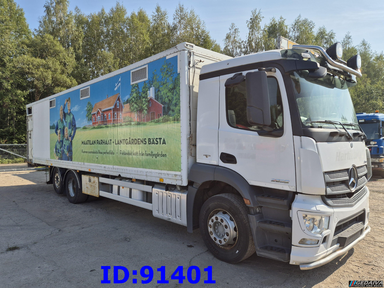 MERCEDES-BENZ Antos 2532 - 6x2 - Euro 6 - Animal transport - За превоз на животни камион: снимка 3 MERCEDES-BENZ Antos 2532 - 6x2 - Euro 6 - Animal transport - За превоз на животни камион: снимка 3
