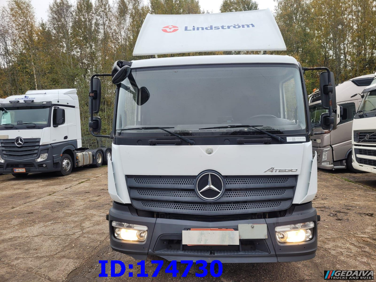MERCEDES-BENZ Atego 1218 - Euro6 - Manual - Full Steel - Шаси кабина: снимка 2 MERCEDES-BENZ Atego 1218 - Euro6 - Manual - Full Steel - Шаси кабина: снимка 2