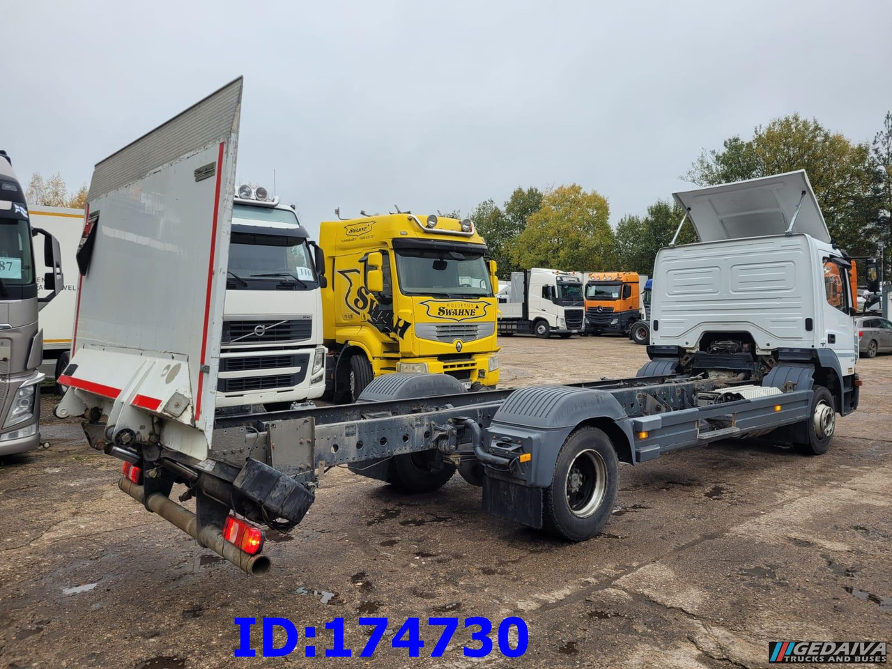 MERCEDES-BENZ Atego 1218 - Euro6 - Manual - Full Steel - Шаси кабина: снимка 4 MERCEDES-BENZ Atego 1218 - Euro6 - Manual - Full Steel - Шаси кабина: снимка 4