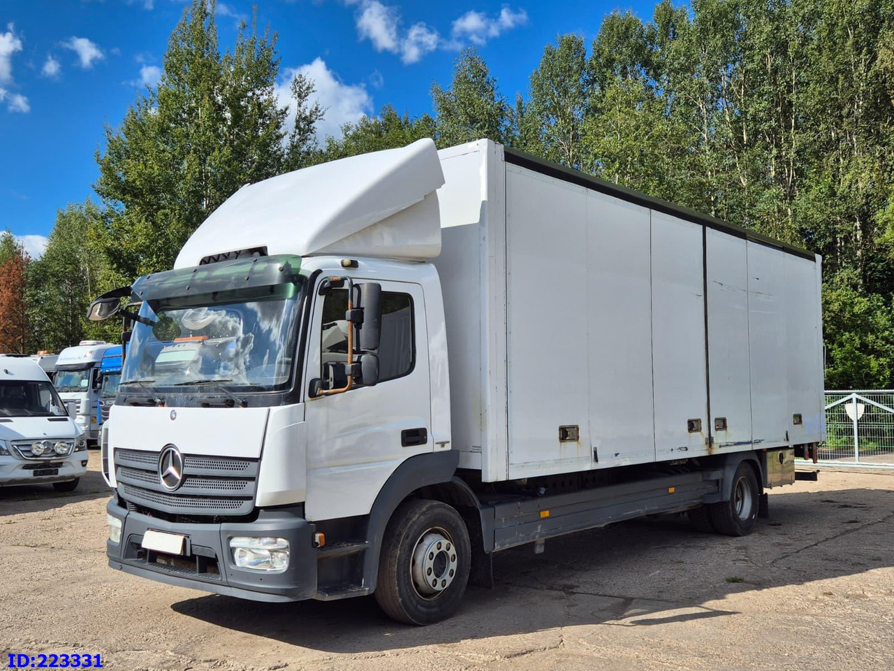 MERCEDES-BENZ Atego 1221 Euro6 (Open side box) - Изотермичен камион: снимка 1 MERCEDES-BENZ Atego 1221 Euro6 (Open side box) - Изотермичен камион: снимка 1