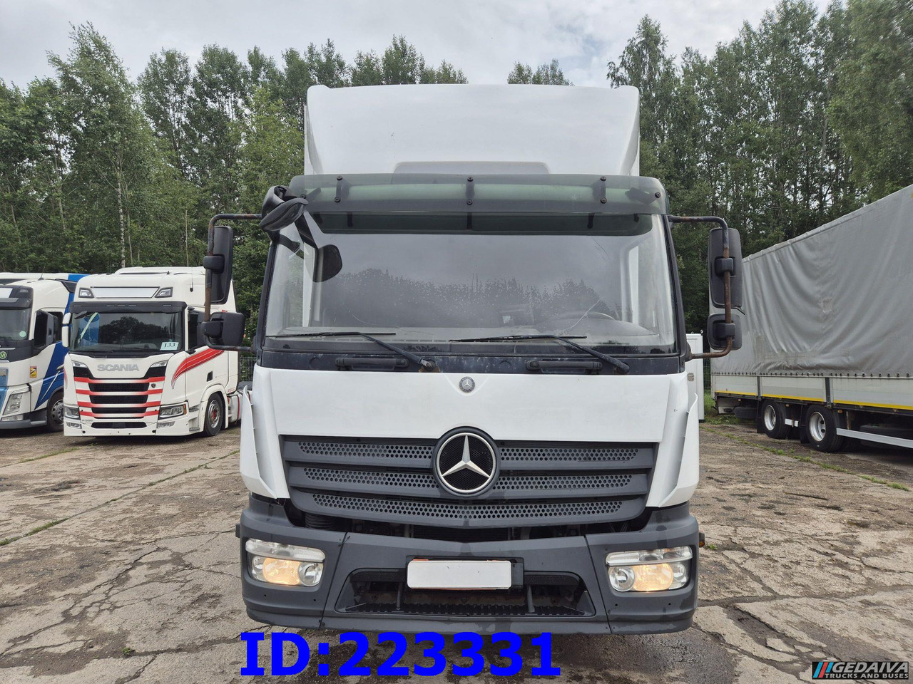 MERCEDES-BENZ Atego 1224 Euro6 (Open side box) - Изотермичен камион: снимка 2 MERCEDES-BENZ Atego 1224 Euro6 (Open side box) - Изотермичен камион: снимка 2