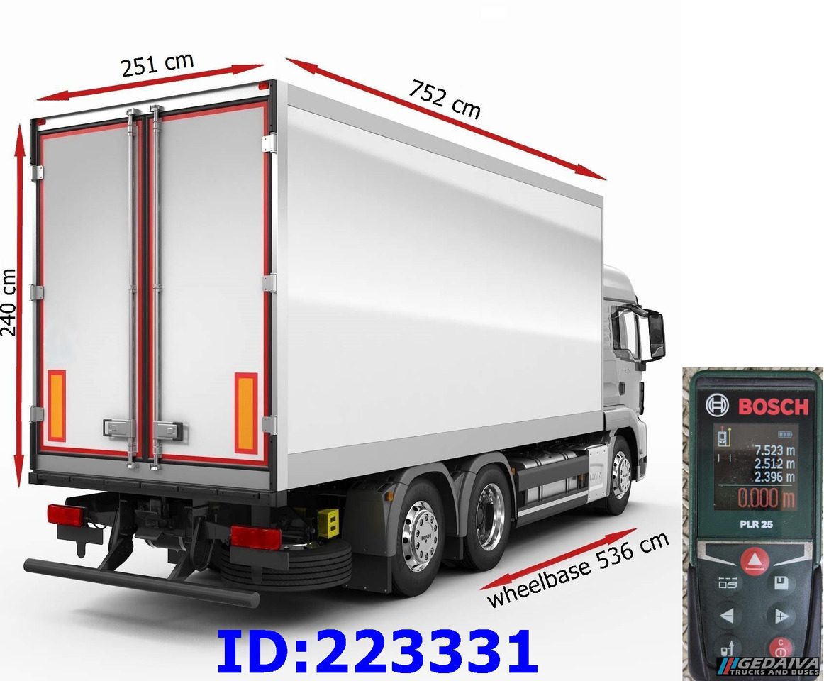 MERCEDES-BENZ Atego 1224 Euro6 (Open side box) - Изотермичен камион: снимка 5 MERCEDES-BENZ Atego 1224 Euro6 (Open side box) - Изотермичен камион: снимка 5