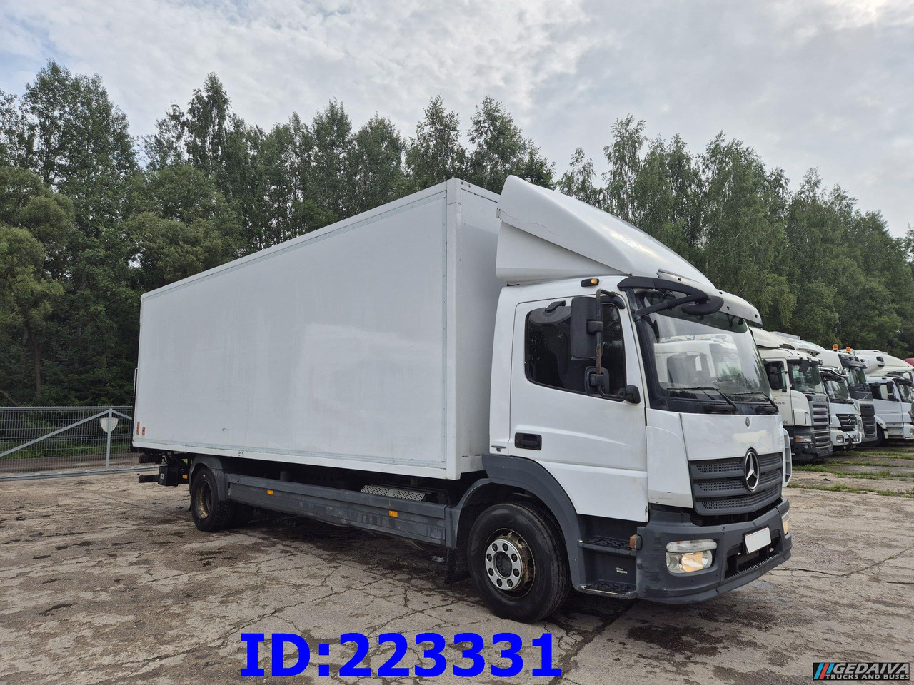 MERCEDES-BENZ Atego 1224 Euro6 (Open side box) - Изотермичен камион: снимка 3 MERCEDES-BENZ Atego 1224 Euro6 (Open side box) - Изотермичен камион: снимка 3