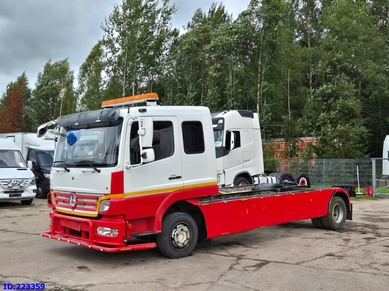 MERCEDES-BENZ Atego 1224 - Шаси кабина: снимка 2 MERCEDES-BENZ Atego 1224 - Шаси кабина: снимка 2