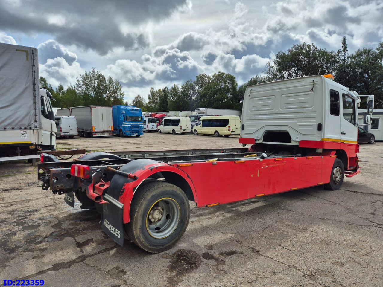 MERCEDES-BENZ Atego 1224 - Шаси кабина: снимка 4 MERCEDES-BENZ Atego 1224 - Шаси кабина: снимка 4