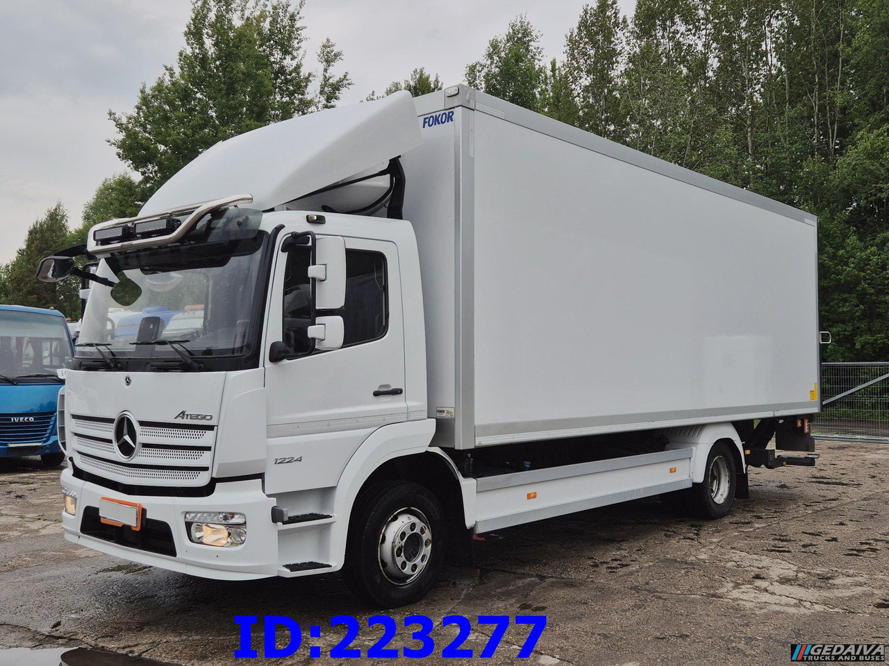 MERCEDES-BENZ Atego 1224 + Thermo King B-100 MAX - Рефрижератор камион: снимка 1 MERCEDES-BENZ Atego 1224 + Thermo King B-100 MAX - Рефрижератор камион: снимка 1