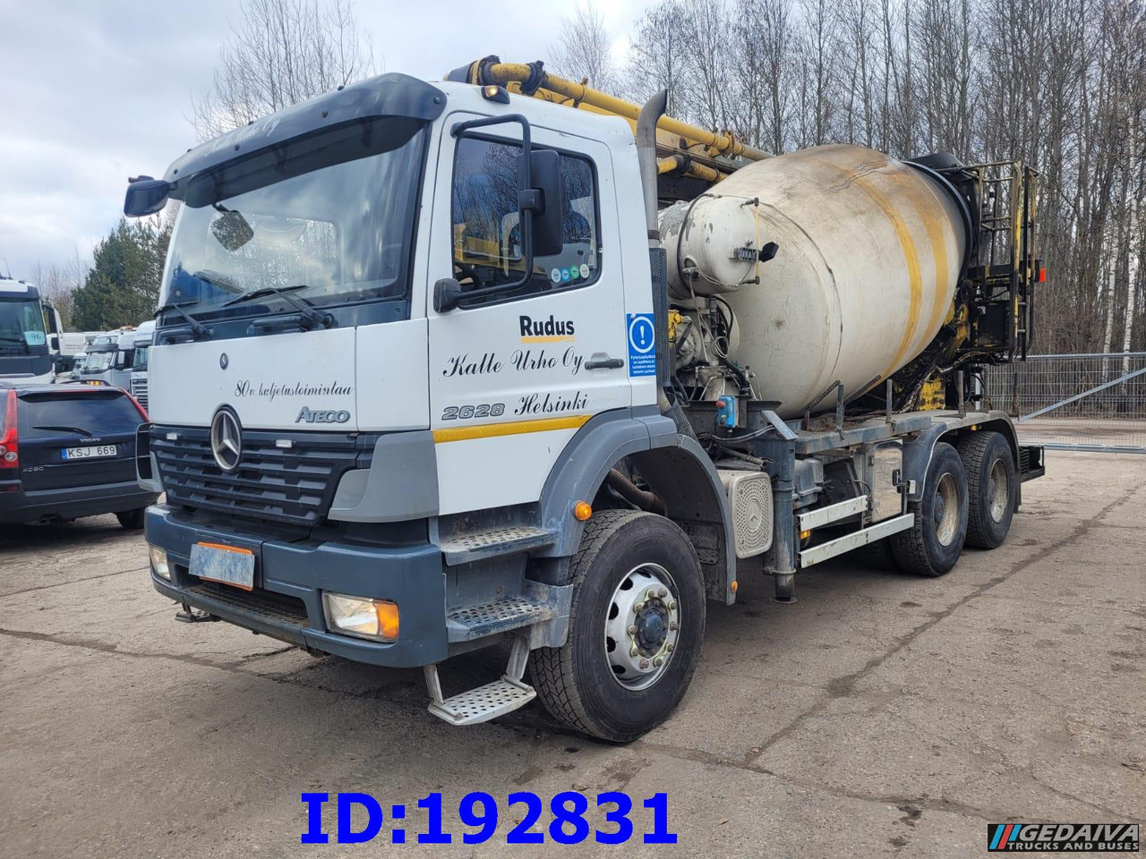 MERCEDES-BENZ Atego 2628 6x4 Schwing 17m 9m3 - Бетон помпа: снимка 4 MERCEDES-BENZ Atego 2628 6x4 Schwing 17m 9m3 - Бетон помпа: снимка 4