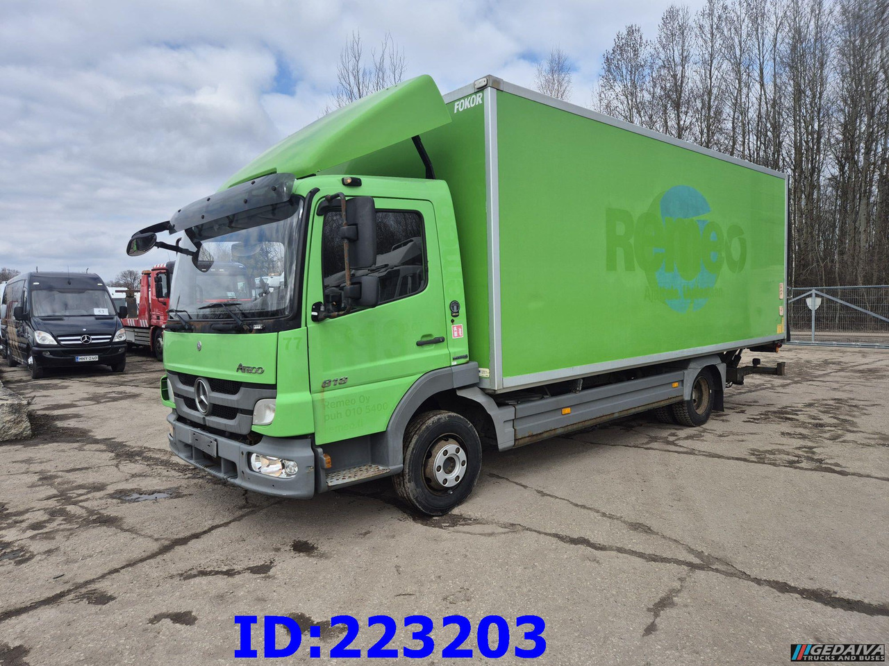 MERCEDES-BENZ Atego 818 4x2 Euro5 Manual - Камион фургон: снимка 1 MERCEDES-BENZ Atego 818 4x2 Euro5 Manual - Камион фургон: снимка 1