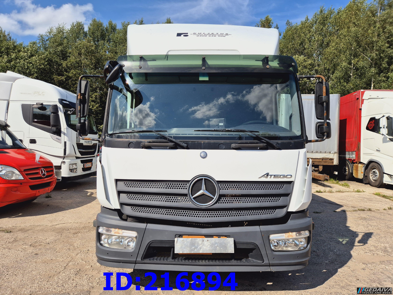 MERCEDES-BENZ Atego 818 Euro6 - Изотермичен камион: снимка 2 MERCEDES-BENZ Atego 818 Euro6 - Изотермичен камион: снимка 2