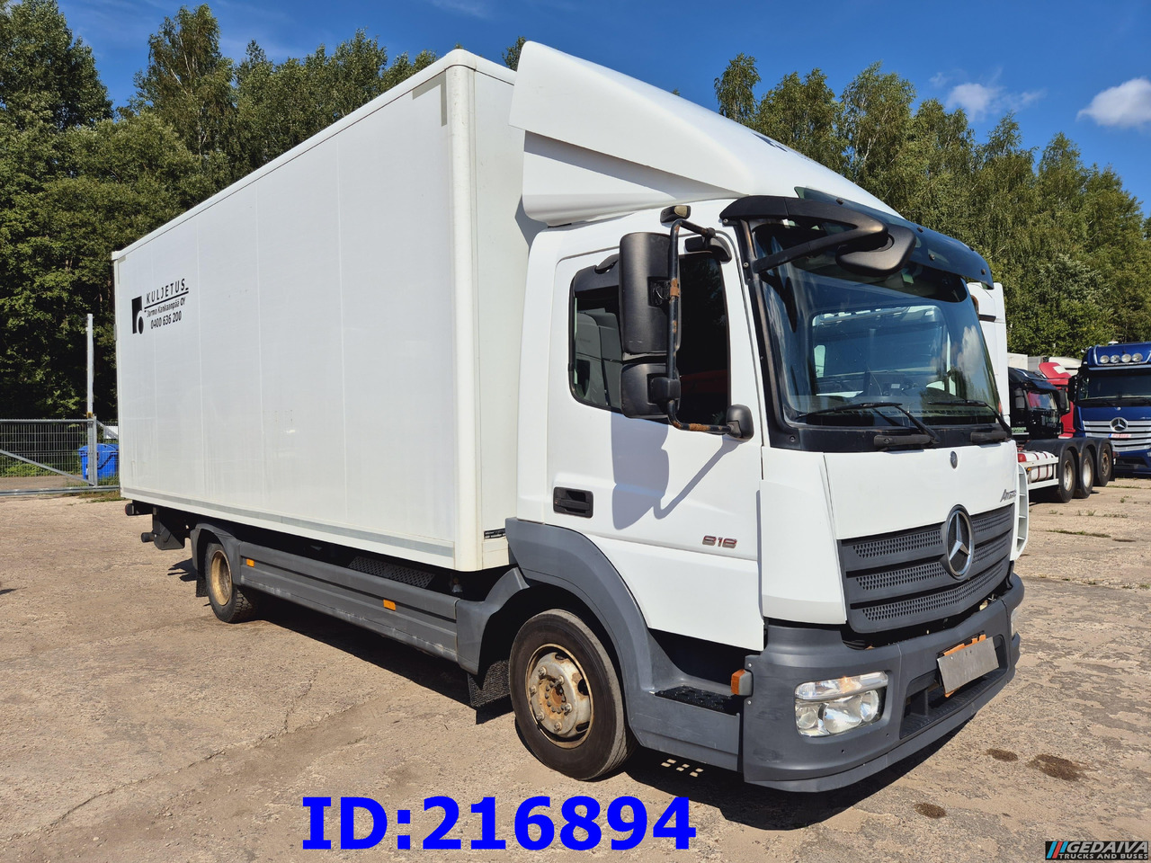 MERCEDES-BENZ Atego 818 Euro6 - Изотермичен камион: снимка 3 MERCEDES-BENZ Atego 818 Euro6 - Изотермичен камион: снимка 3