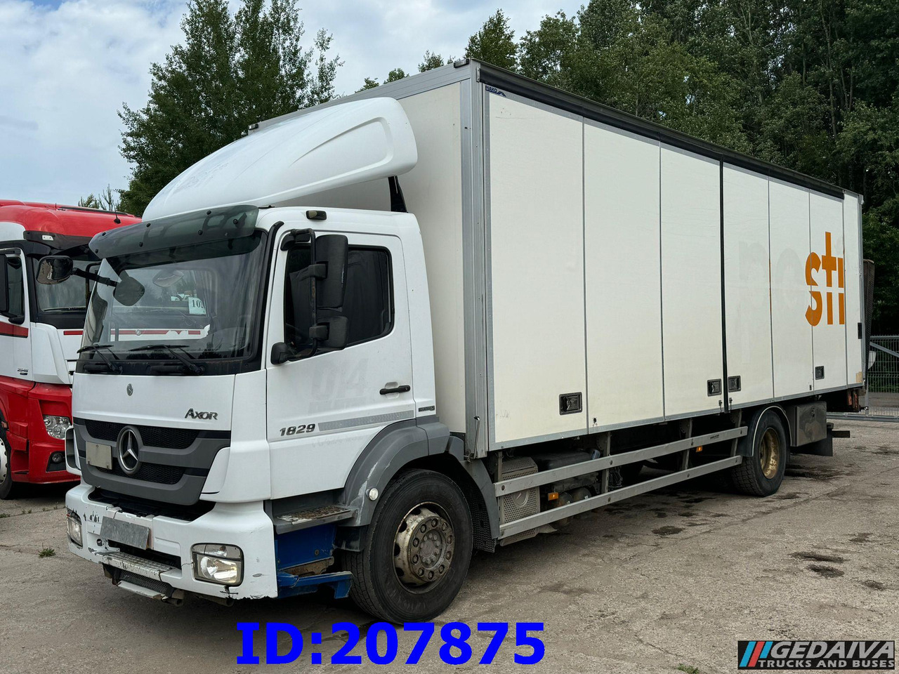 MERCEDES-BENZ Axor 1829 - Euro5 - Manual - Изотермичен камион: снимка 1 MERCEDES-BENZ Axor 1829 - Euro5 - Manual - Изотермичен камион: снимка 1
