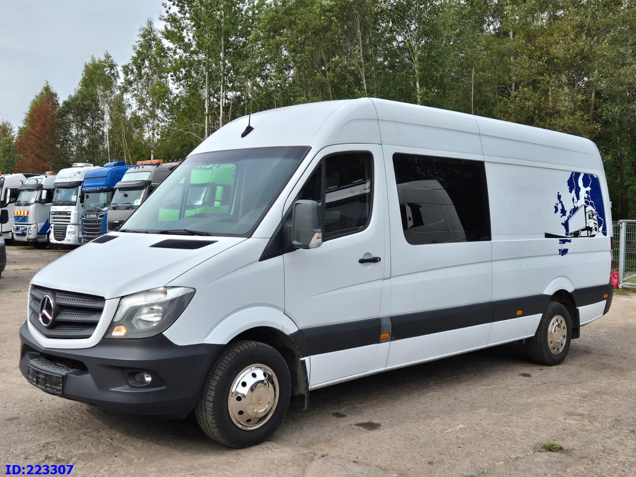 MERCEDES-BENZ Sprinter 316 Euro6 - Бус с двойна кабина: снимка 1 MERCEDES-BENZ Sprinter 316 Euro6 - Бус с двойна кабина: снимка 1