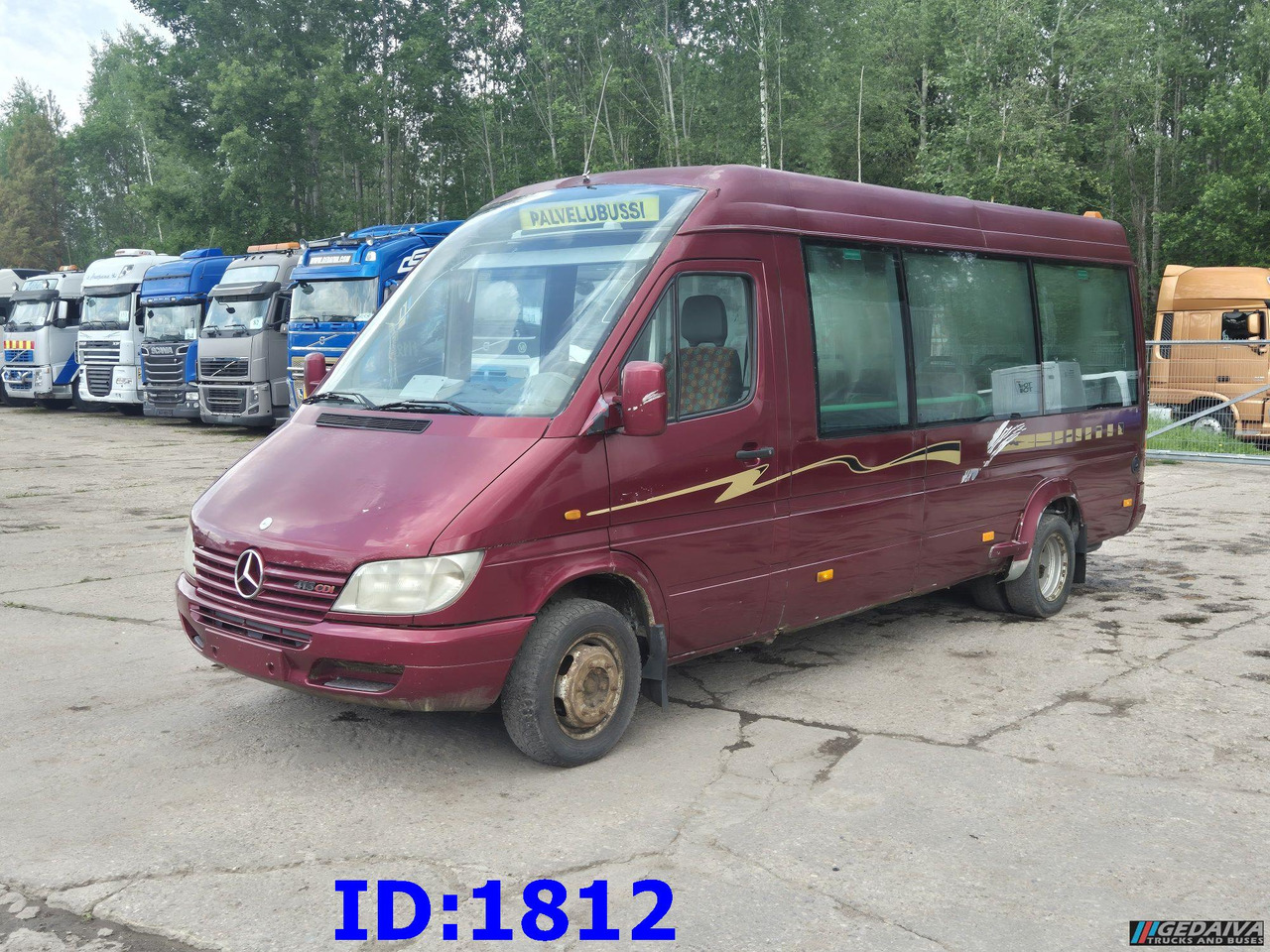 MERCEDES-BENZ Sprinter 413 - 17 Place - Микробус, Пътнически бус: снимка 4 MERCEDES-BENZ Sprinter 413 - 17 Place - Микробус, Пътнически бус: снимка 4