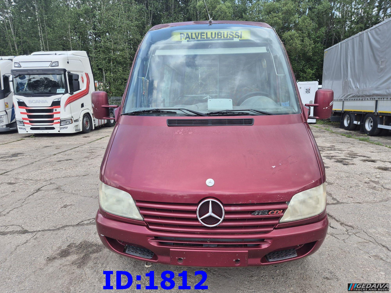 MERCEDES-BENZ Sprinter 413 - 17 Place - Микробус, Пътнически бус: снимка 2 MERCEDES-BENZ Sprinter 413 - 17 Place - Микробус, Пътнически бус: снимка 2