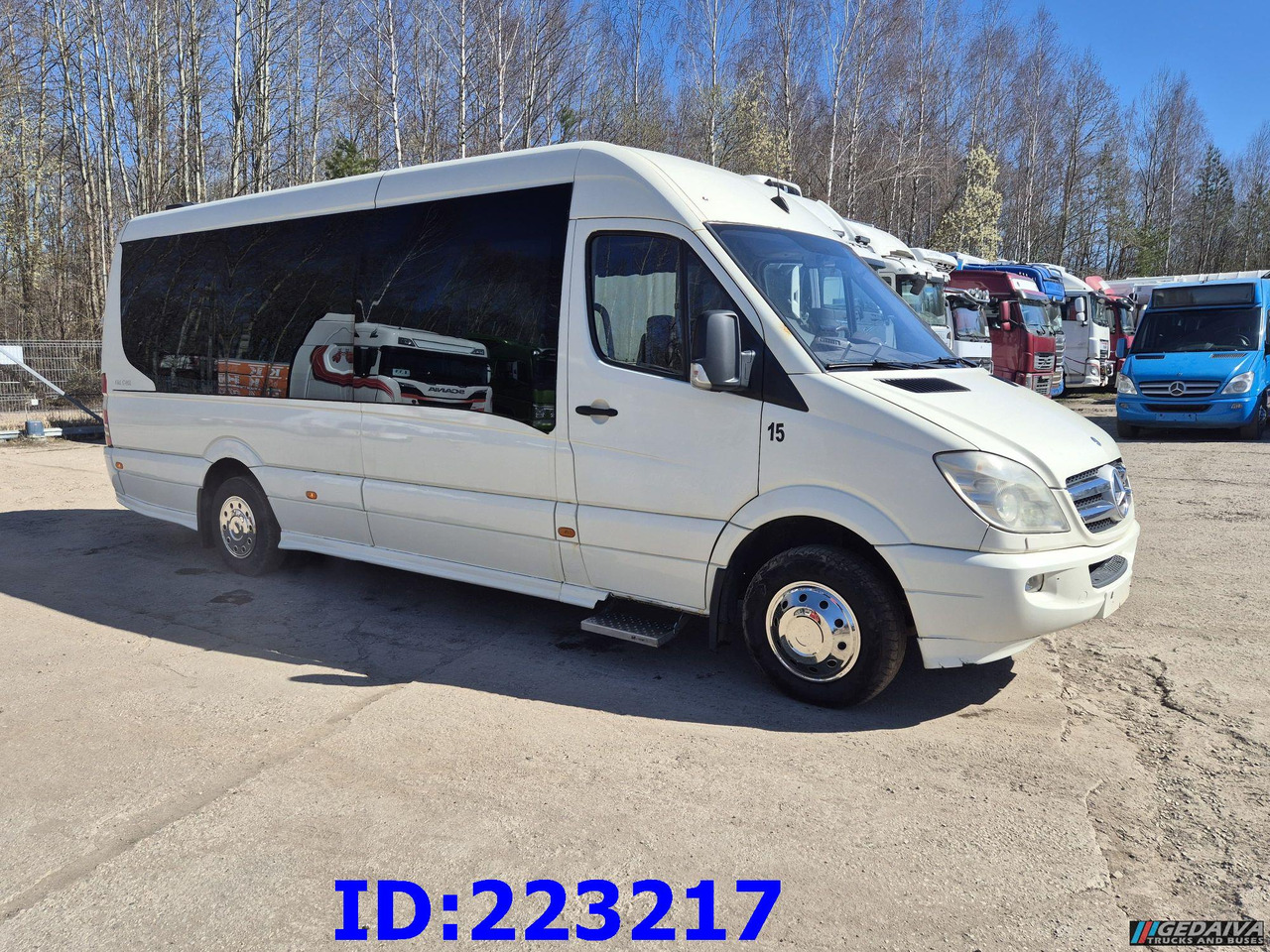 MERCEDES-BENZ Sprinter 518 VIP Prostyle 17-Place (Motor defekt) - Туристически автобус: снимка 2 MERCEDES-BENZ Sprinter 518 VIP Prostyle 17-Place (Motor defekt) - Туристически автобус: снимка 2
