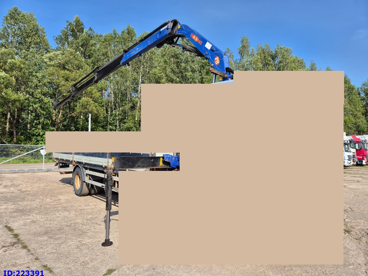 PM 9.523S - Кран за камион: снимка 2 PM 9.523S - Кран за камион: снимка 2