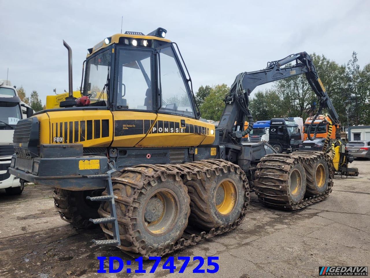 PONSSE FOX 8W - Харвестер: снимка 5 PONSSE FOX 8W - Харвестер: снимка 5
