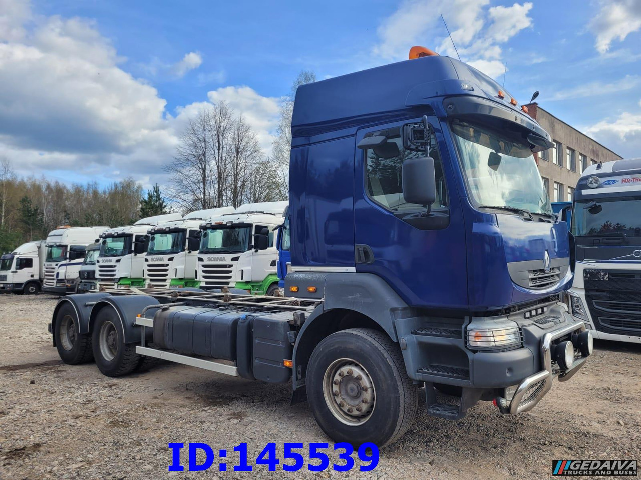 RENAULT Kerax 520HP 6x4 Full steel - Шаси кабина: снимка 4 RENAULT Kerax 520HP 6x4 Full steel - Шаси кабина: снимка 4